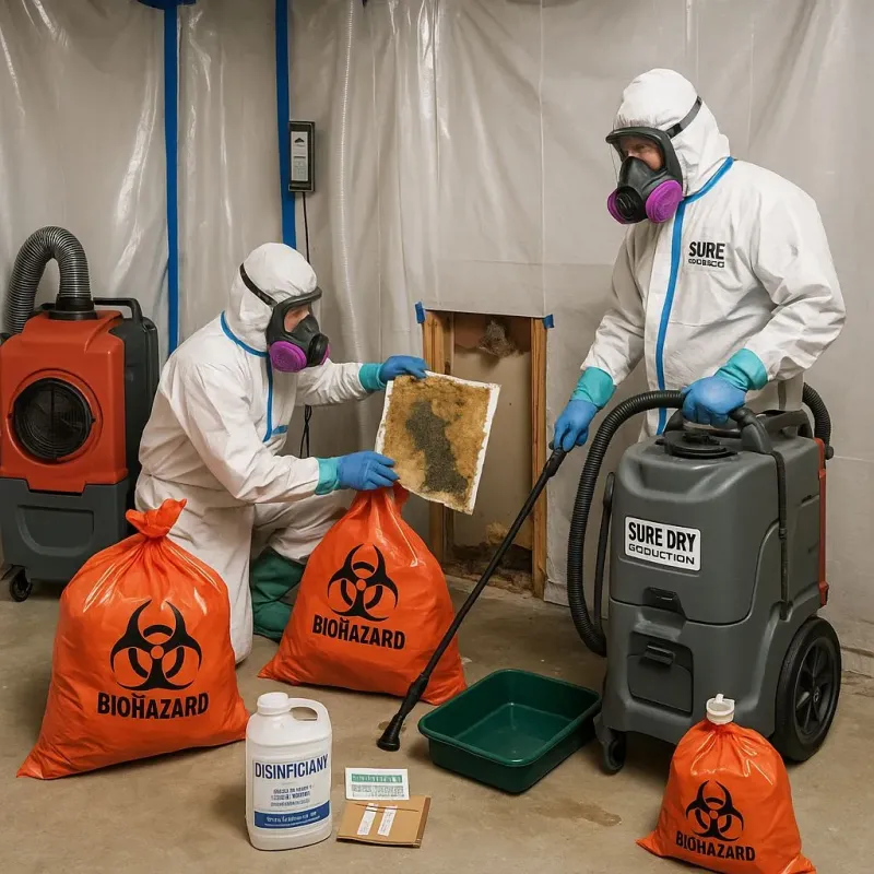 Contaminated Water Handling Protocols process in Ascension Parish, LA