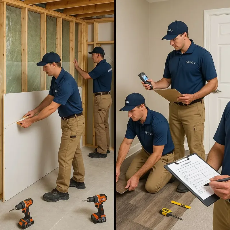 Repairs and Reconstruction process in Ascension Parish, LA